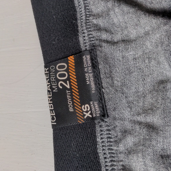 Icebreaker Merino Wool Thermal Long Underwear Pants & Long Sleeve Top Set - Picture 2 of 13